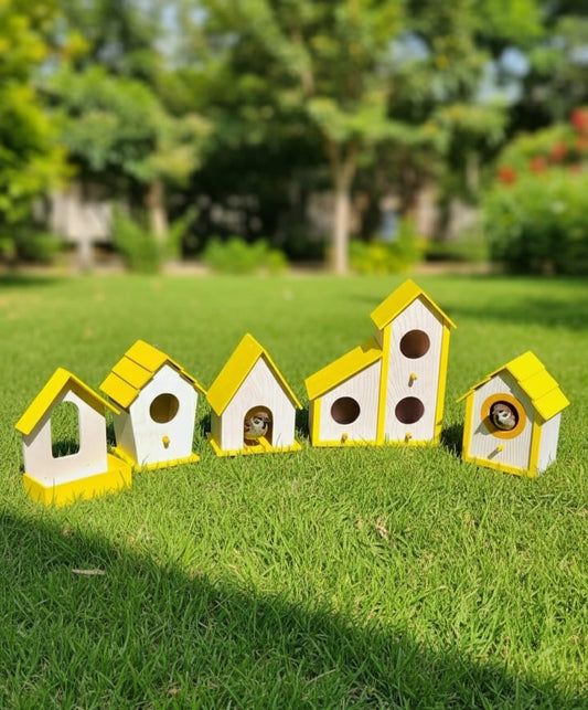 5 PVC Birds Houses