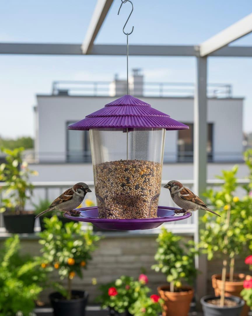 Premium Hanging Bird Feeder – Durable, Stylish