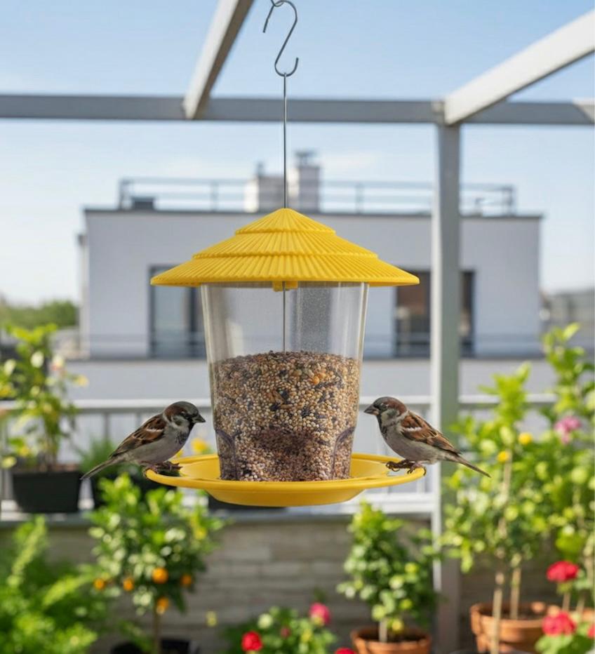 Premium Hanging Bird Feeder – Durable, Stylish