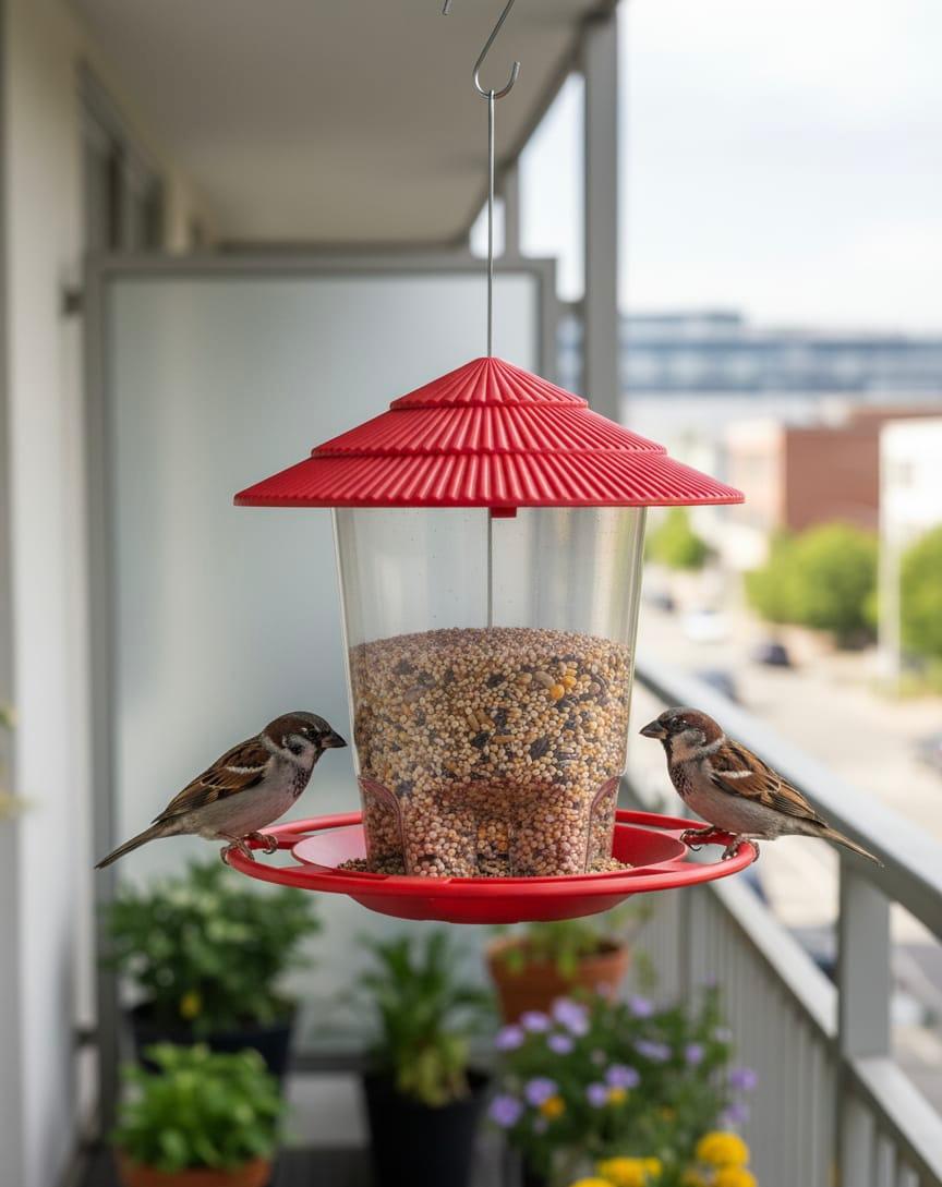 Premium Hanging Bird Feeder – Durable, Stylish
