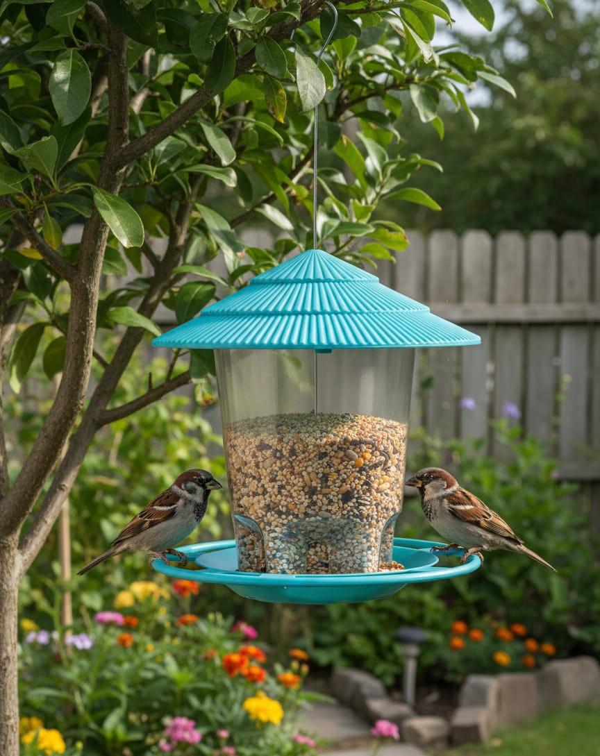 Premium Hanging Bird Feeder – Durable, Stylish